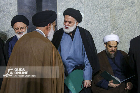 سومین شب اقامه عزای رهبر شهید در حرم مطهر امام رضا علیه السلام