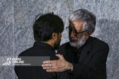 سومین شب اقامه عزای رهبر شهید در حرم مطهر امام رضا علیه السلام