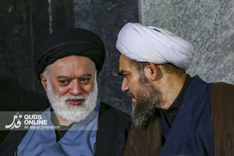 سومین شب اقامه عزای رهبر شهید در حرم مطهر امام رضا علیه السلام