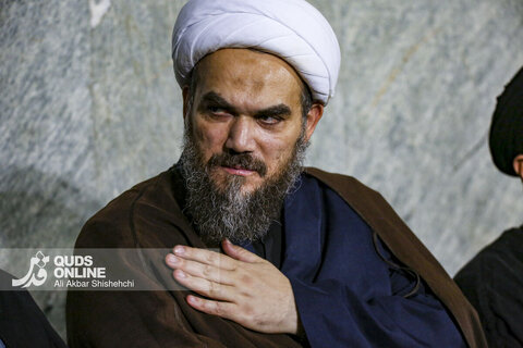 سومین شب اقامه عزای رهبر شهید در حرم مطهر امام رضا علیه السلام