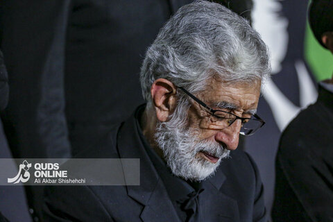 سومین شب اقامه عزای رهبر شهید در حرم مطهر امام رضا علیه السلام