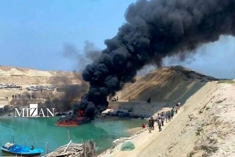 اسکله صیادی بندرعباس⁩⁩ پس از حمله آمریکا