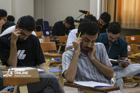 گزارش تصویری | کنکور کارشناسی ارشد ۱۴۰۵ در مشهد