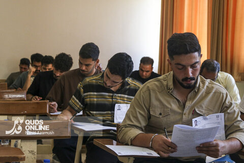 گزارش تصویری | کنکور کارشناسی ارشد ۱۴۰۵ در مشهد