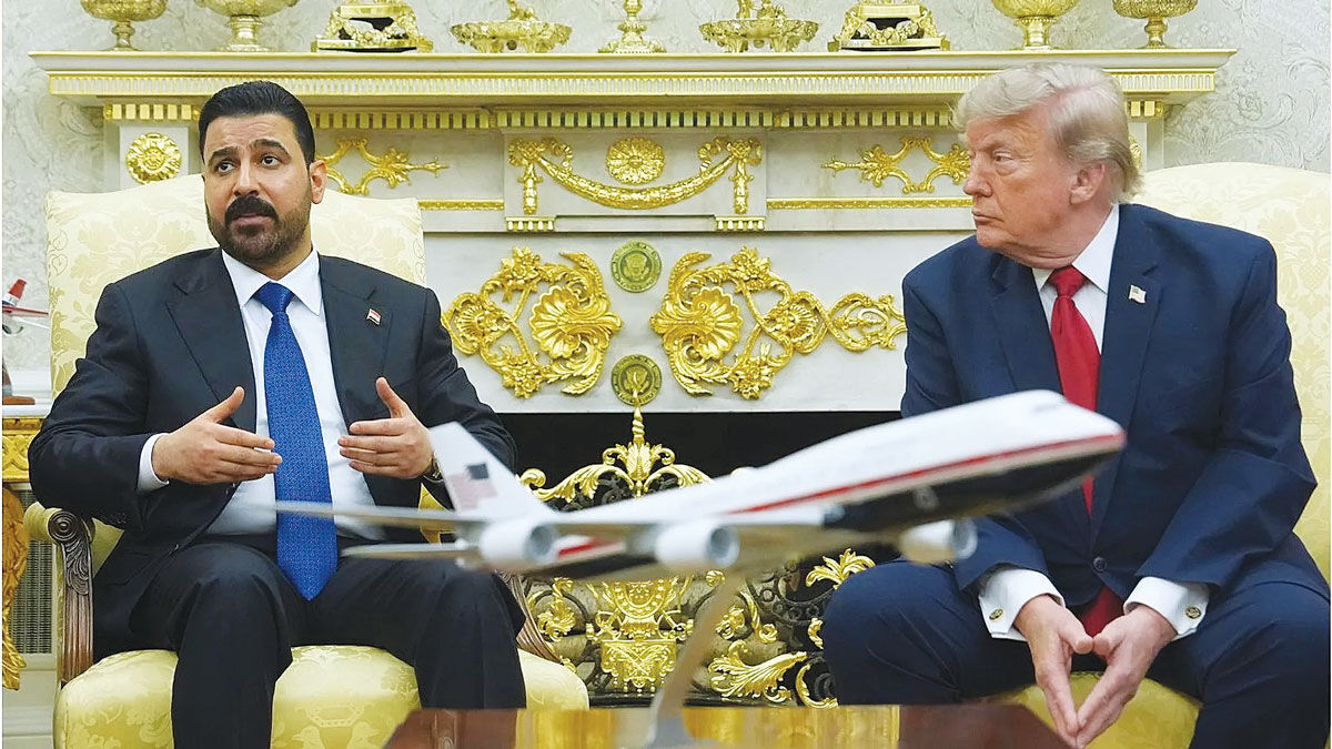 الزیدی در سفر به آمریکا جایزه حضور نظامی آمریکا در عراق را پرداخت کرد/ عبور عراق از وابستگی امنیتی به وابستگی اقتصادی
