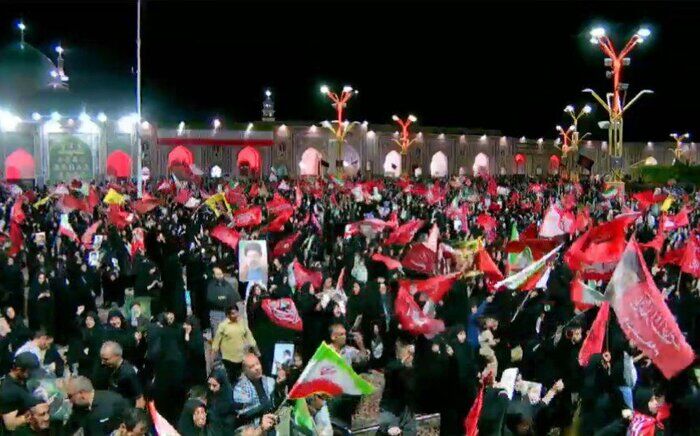 مراسم یادبود رهبر شهید انقلاب برگزار شد