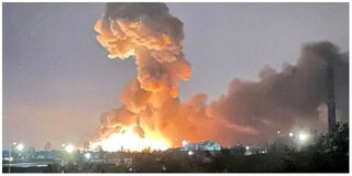وقوع انفجارهای شدید و حمله پهپادی در استان اربیل عراق