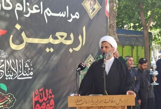 اعزام کاروان تدارکاتی اوقاف خراسان رضوی به کربلای معلی