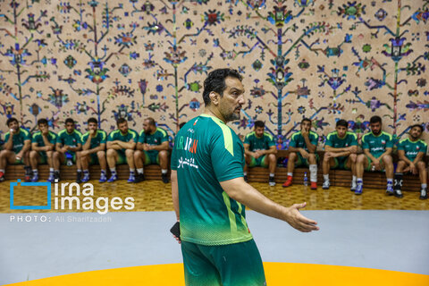عکس | در حاشیه تمرین تیم ملی کشتی آزاد پیش از اعزام به مسابقات جهانی