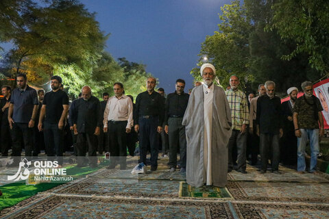 گزارش تصویری | سفره عزای حضرت رقیه به یاد کودکان میناب در مشهدالرضا