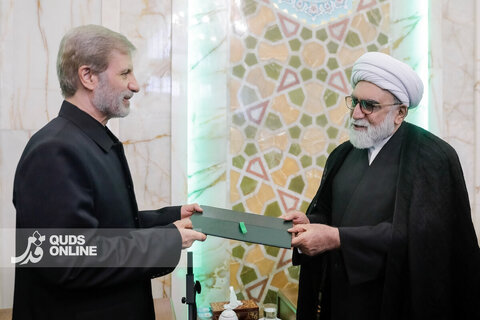 عکس | دیدار فرمانده کل ارتش جمهوری اسلامی ایران با تولیت آستان قدس رضوی