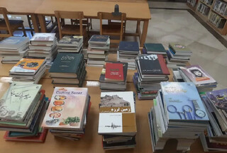اهدای بیش از هزار جلد کتاب به کتابخانه شهید آیت‌الله مدرس (ره)