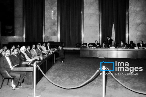عکس | مذاکرات ایران و عراق پس از پذیرش قطعنامه ۵۹۸ - سال ۱۳۶۷