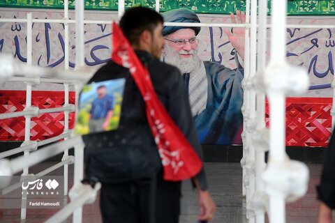 عکس | شلمچه؛ دروازه عبور عاشقان کربلا