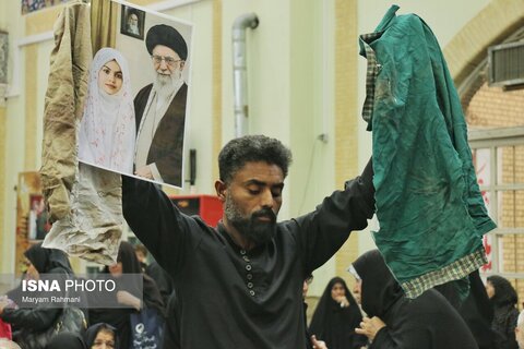  یاد بود شهدای میناب در همدان