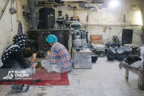 گزارش تصویری | حکایتِ قلم بر تنِ سنگ