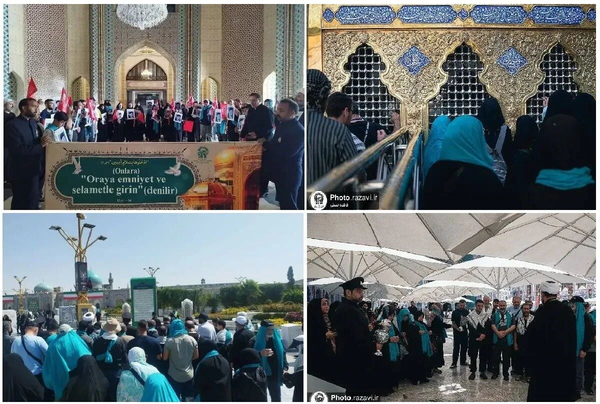 میزبانی حرم رضوی از ۳۰۰ زائر آذری‌زبان با آیین‌های معرفتی و زیارتی