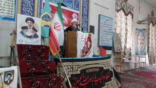 امام جمعه موقت بشرویه: غیرت ملی خط قرمز نظام اسلامی است