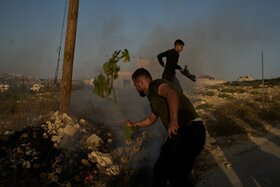 حمله شهرک‌نشینان به روستای «قصره» در کرانه باختری