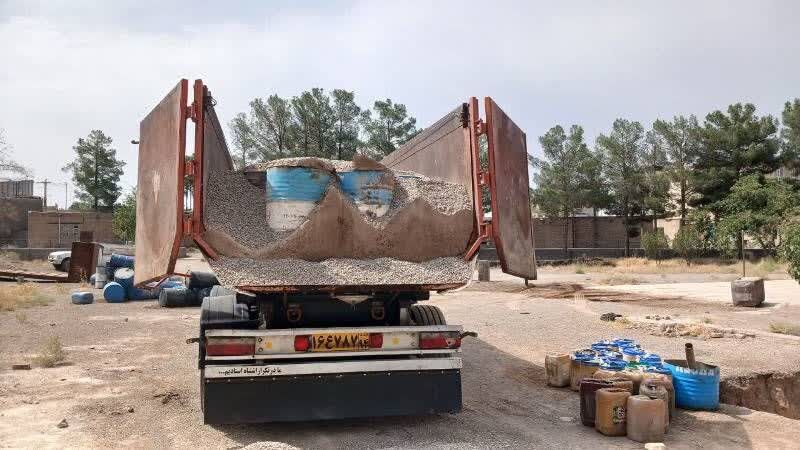 کشف بیش از ۸هزار لیتر سوخت قاچاق در فردوس