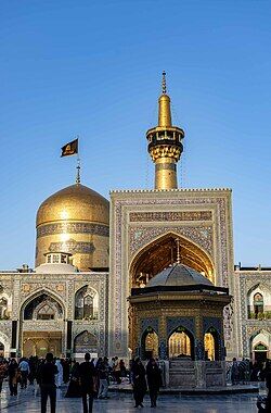 نغمه استاد اخلاقی در ثنای امام هشتم(ع)