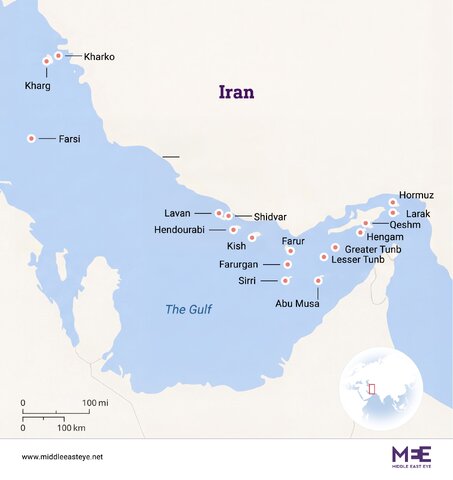 زرادخانه تهران از جزایرش آغاز میشود؛ راهنمایی برای شناخت ۹ جزیره راهبردی ایران