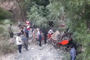 واژگونی مینی‌بوس در محور کوهسرخ به کاشمر