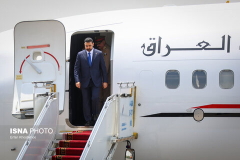 ورود نخست‌وزیر عراق به تهران
