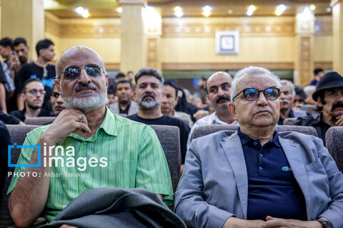 عکس | حواشی و شخصیت‌های شرکت کننده در مراسم بزرگداشت اکبر عبدی