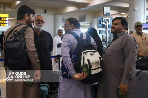 گزارش تصویری | اعزام زائران اربعین حسینی از فرودگاه شهید هاشمی‌نژاد مشهد