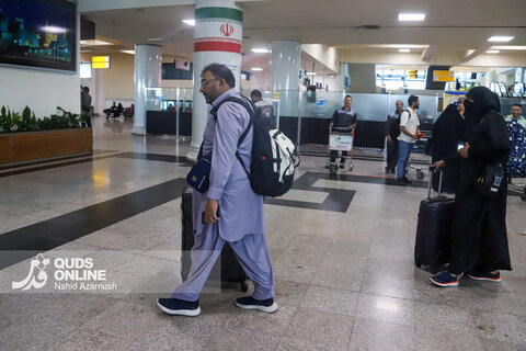 گزارش تصویری | اعزام زائران اربعین حسینی از فرودگاه شهید هاشمی‌نژاد مشهد