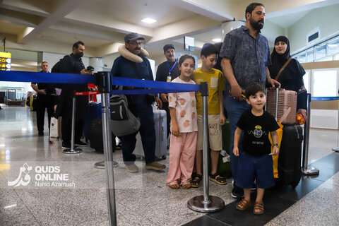 گزارش تصویری | اعزام زائران اربعین حسینی از فرودگاه شهید هاشمی‌نژاد مشهد