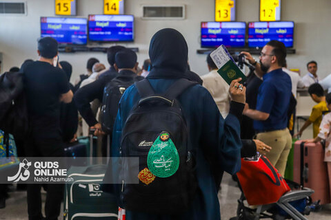 گزارش تصویری | اعزام زائران اربعین حسینی از فرودگاه شهید هاشمی‌نژاد مشهد