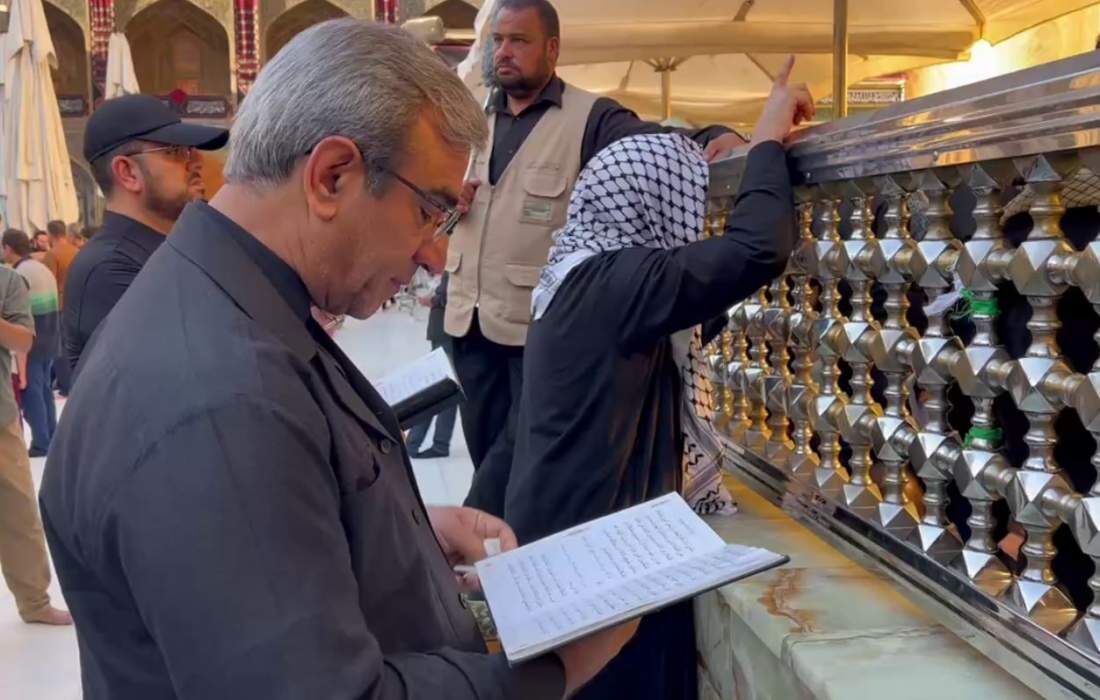 استاندار خراسان رضوی به نجف سفر کرد