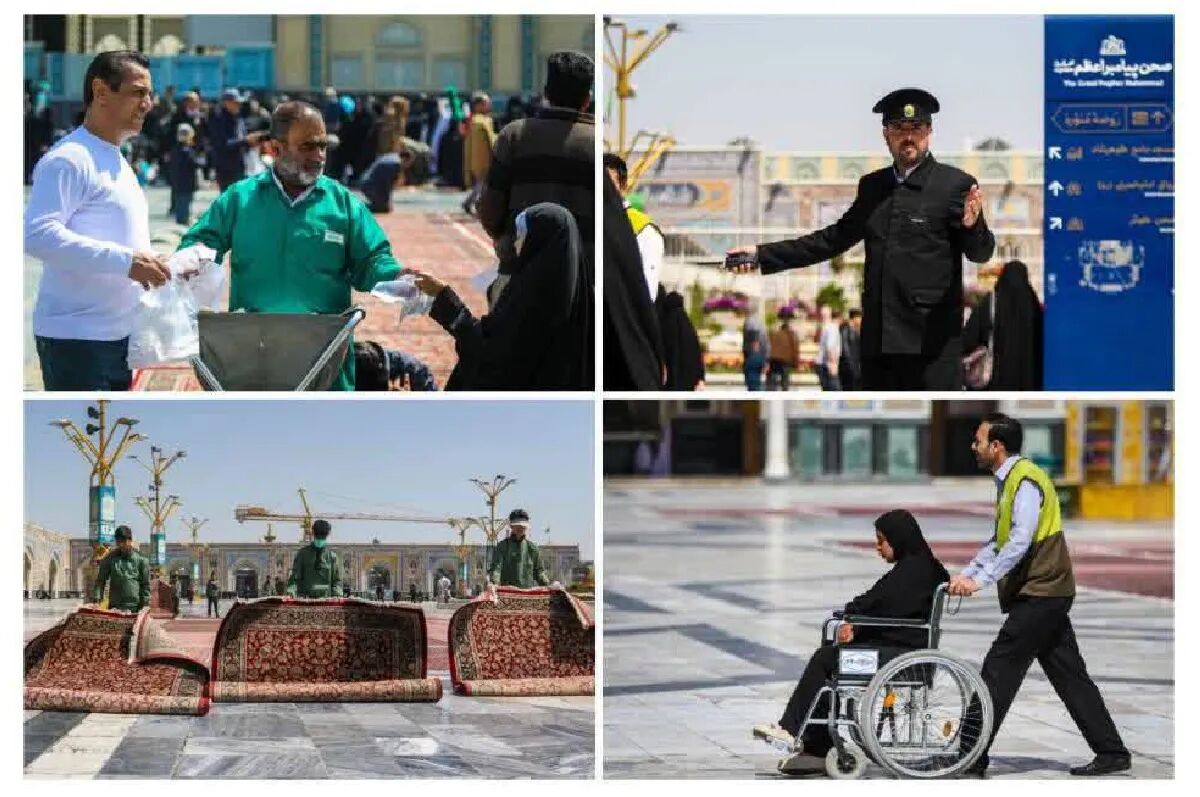فراخوان همه‌جانبه خادمان بارگاه رضوی برای میزبانی از زائران دهه پایانی صفر