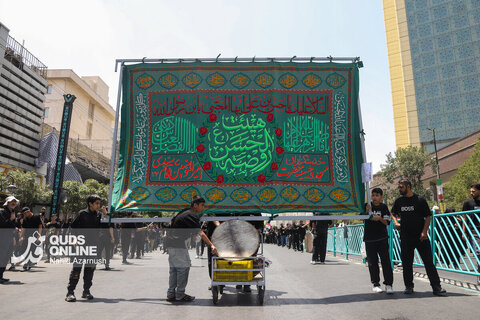 گزارش تصویری | مراسم آیینی پیاده‌روی جاماندگان اربعین حسینی - مشهد