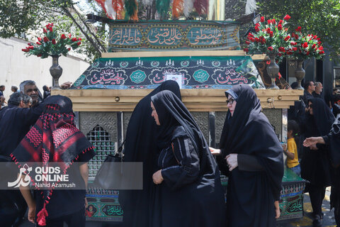 گزارش تصویری | مراسم آیینی پیاده‌روی جاماندگان اربعین حسینی - مشهد