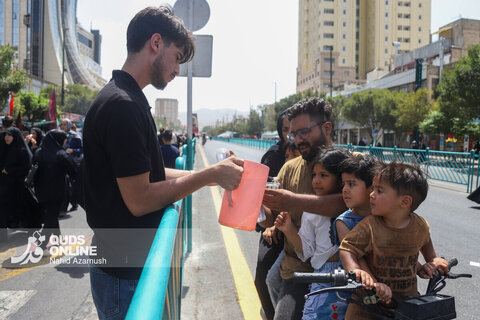 گزارش تصویری | مراسم آیینی پیاده‌روی جاماندگان اربعین حسینی - مشهد