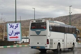 آغاز انتقال رایگان زائران اربعین از مرز مهران به تهران با ناوگان اتوبوسرانی