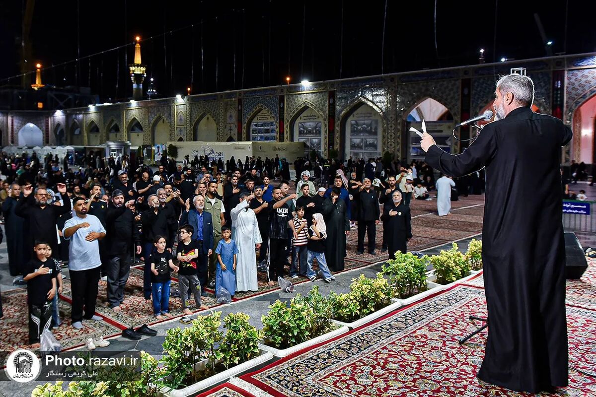 زائران عرب‌زبان در شام اربعین حسینی به سوگ نشستند