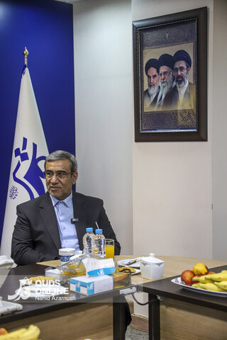گزارش تصویری | بازدید استاندار خراسان رضوی از موسسه فرهنگی قدس به مناسبت روز خبرنگار