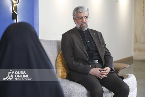 گزارش تصویری | بازدید قائم مقام تولیت آستان قدس از موسسه فرهنگی قدس به مناسبت روز خبرنگار