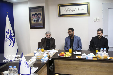 گزارش تصویری | بازدید قائم مقام تولیت آستان قدس از موسسه فرهنگی قدس به مناسبت روز خبرنگار