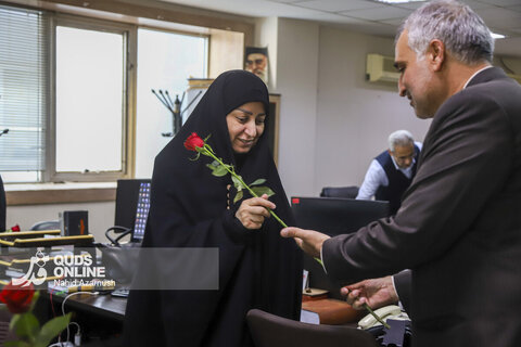 گزارش تصویری | بازدید از موسسه قدس به مناسبت روز خبرنگار