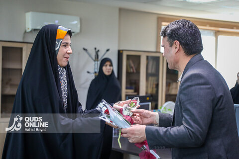 گزارش تصویری | مهمانان موسسه فرهنگی قدس به مناسبت روز خبرنگار(2)