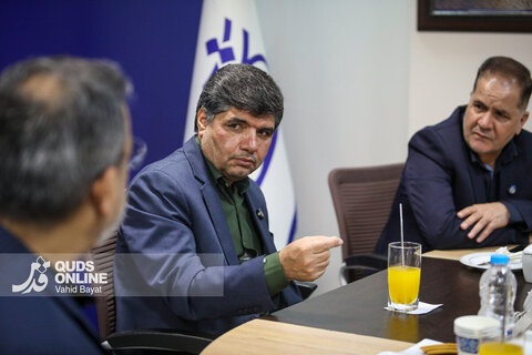 گزارش تصویری | مهمانان موسسه فرهنگی قدس به مناسبت روز خبرنگار(2)