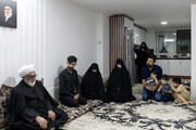 دیدار تولیت آستان قدس رضوی با خانواده‌های شهدای مدافع حرم در روز بزرگداشت این شهدا