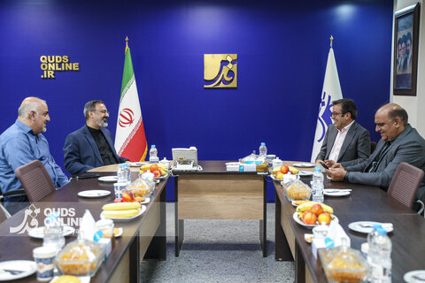 سومین روزِ بازدید مسئولان استانی از مؤسسه فرهنگی قدس به مناسبت روز خبرنگار