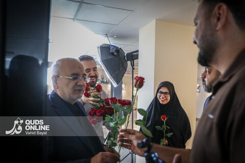گزارش تصویری | مهمانان موسسه فرهنگی قدس به مناسبت روز خبرنگار(3)