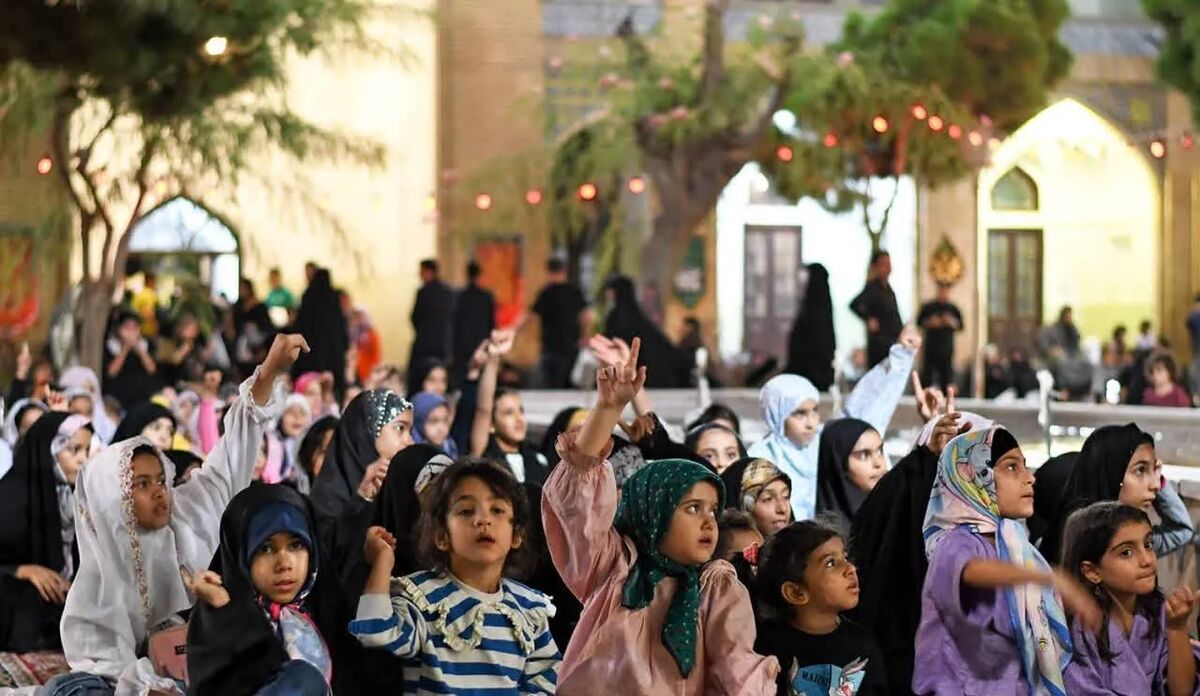 اولین دسته عزاداری کودکان در صحن‌های حرم رضوی برپا می‌شود